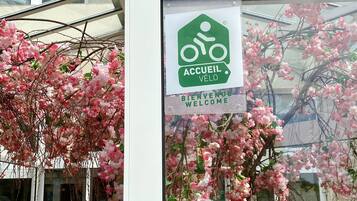 Voorkant van accommodatie