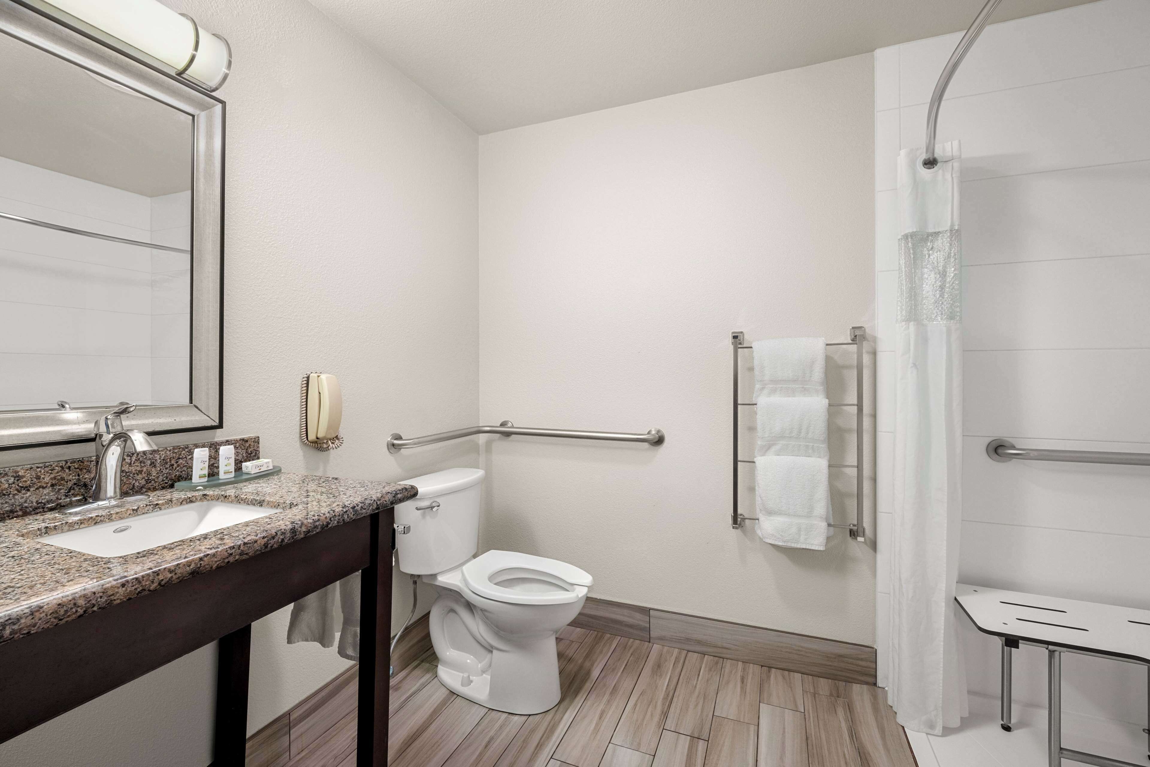 room, 1 king bed, accessible, non smoking (mobility accessible) | accessible bathroom