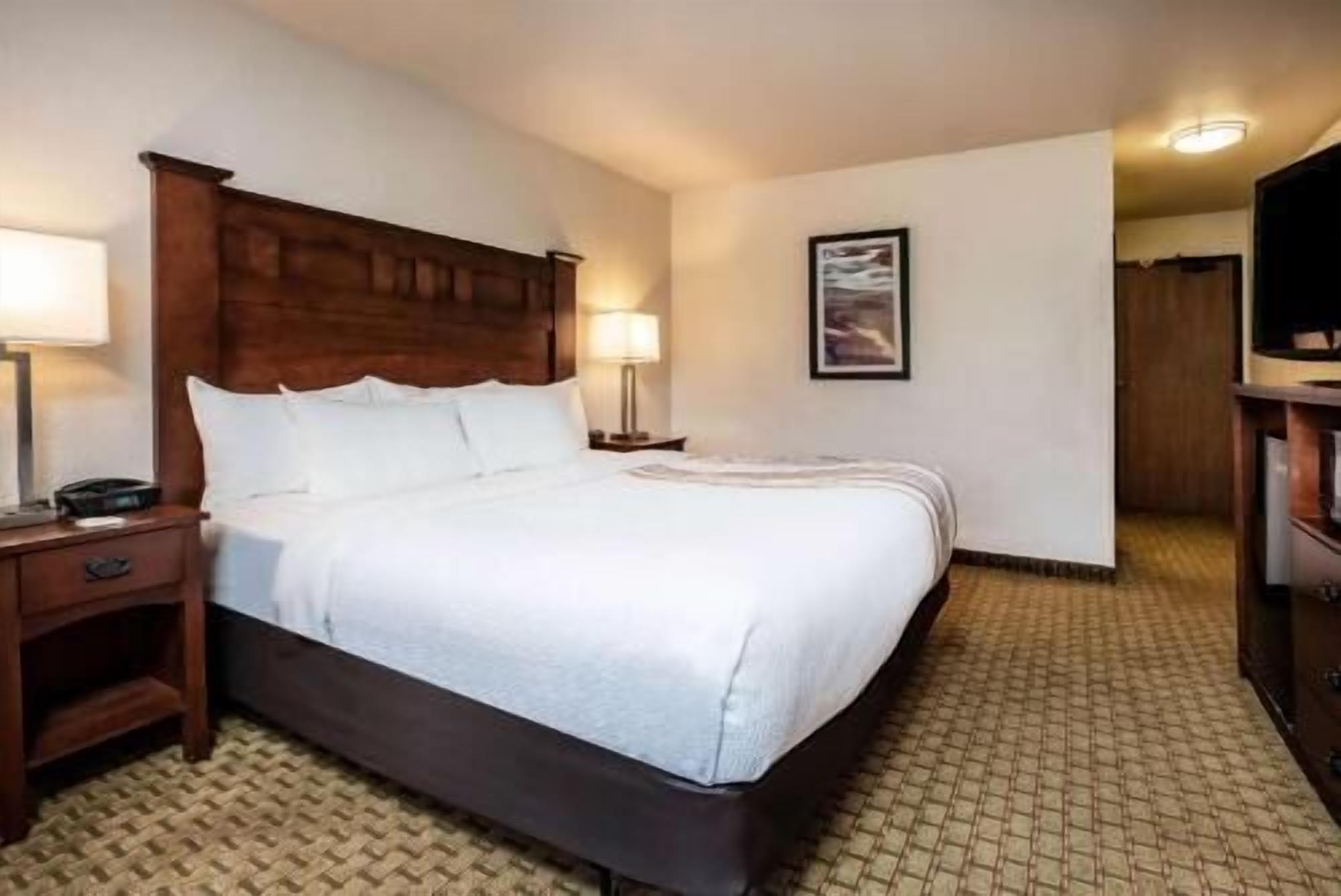 Premium bedding, down comforters, pillowtop beds, desk