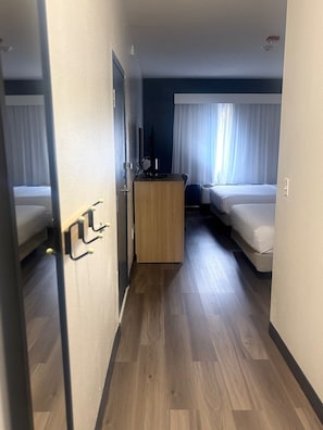 Desk, iron/ironing board, rollaway beds, free WiFi