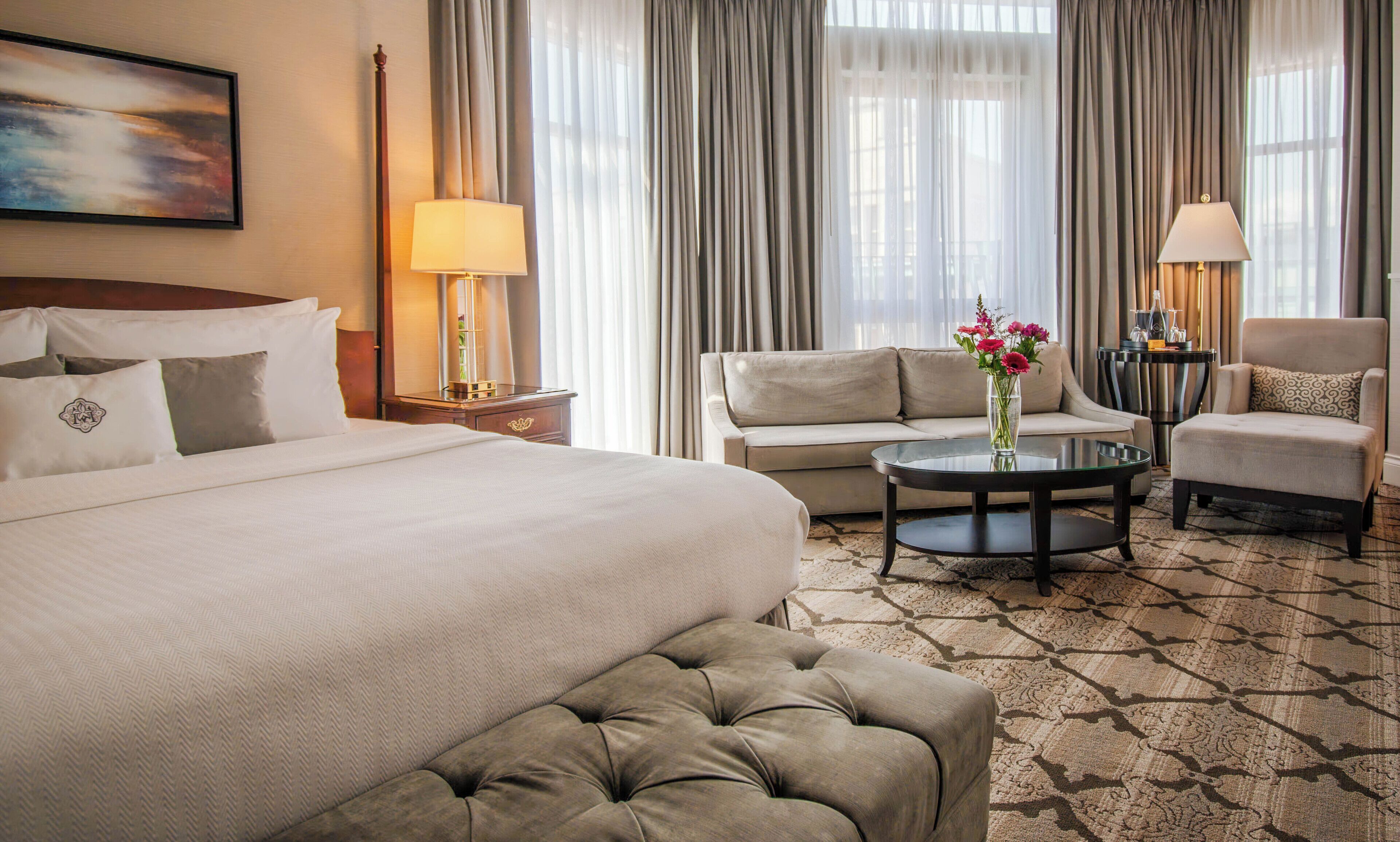 Literie de qualité supérieure, minibar, coffres-forts dans les chambres