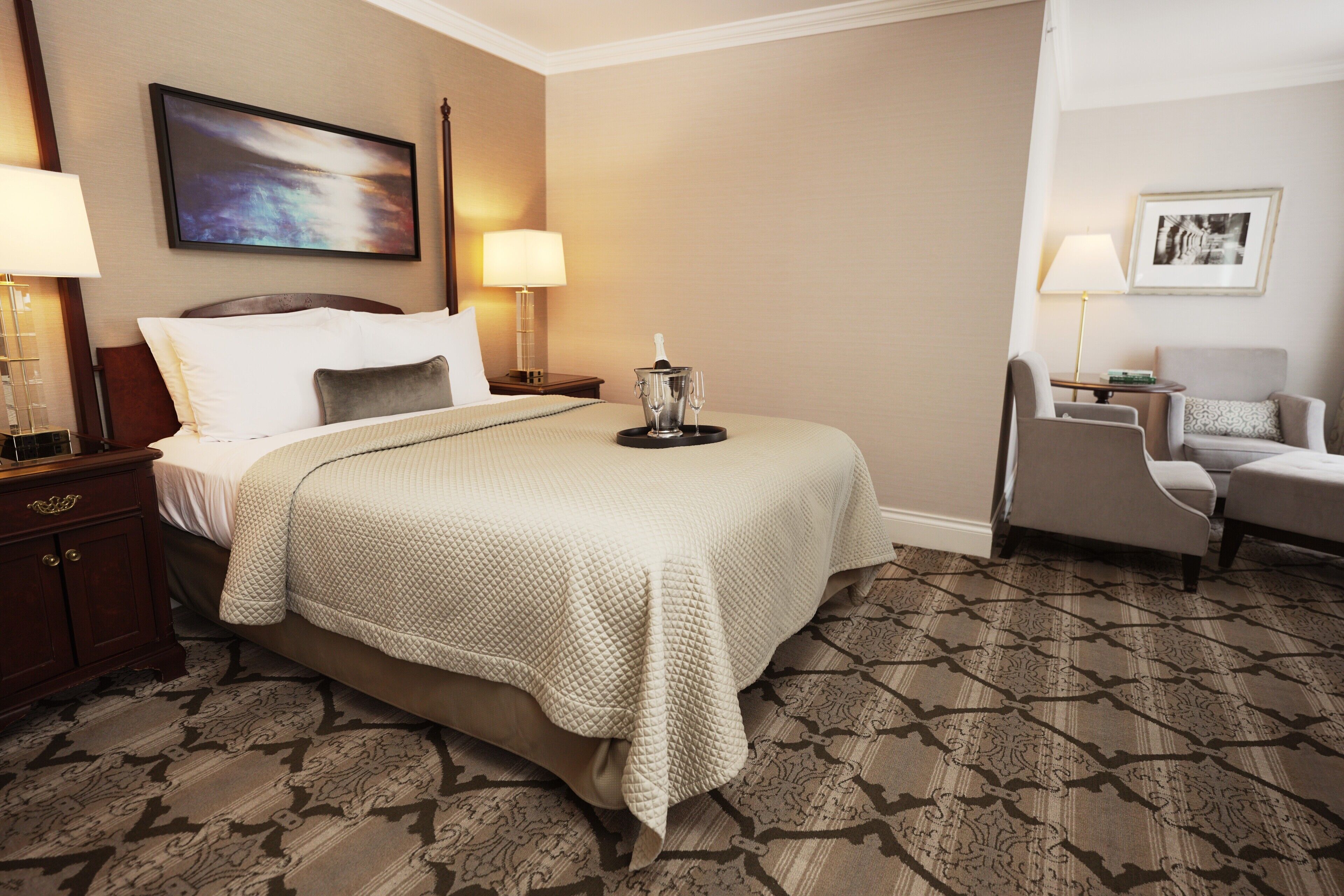 Literie de qualité supérieure, minibar, coffres-forts dans les chambres