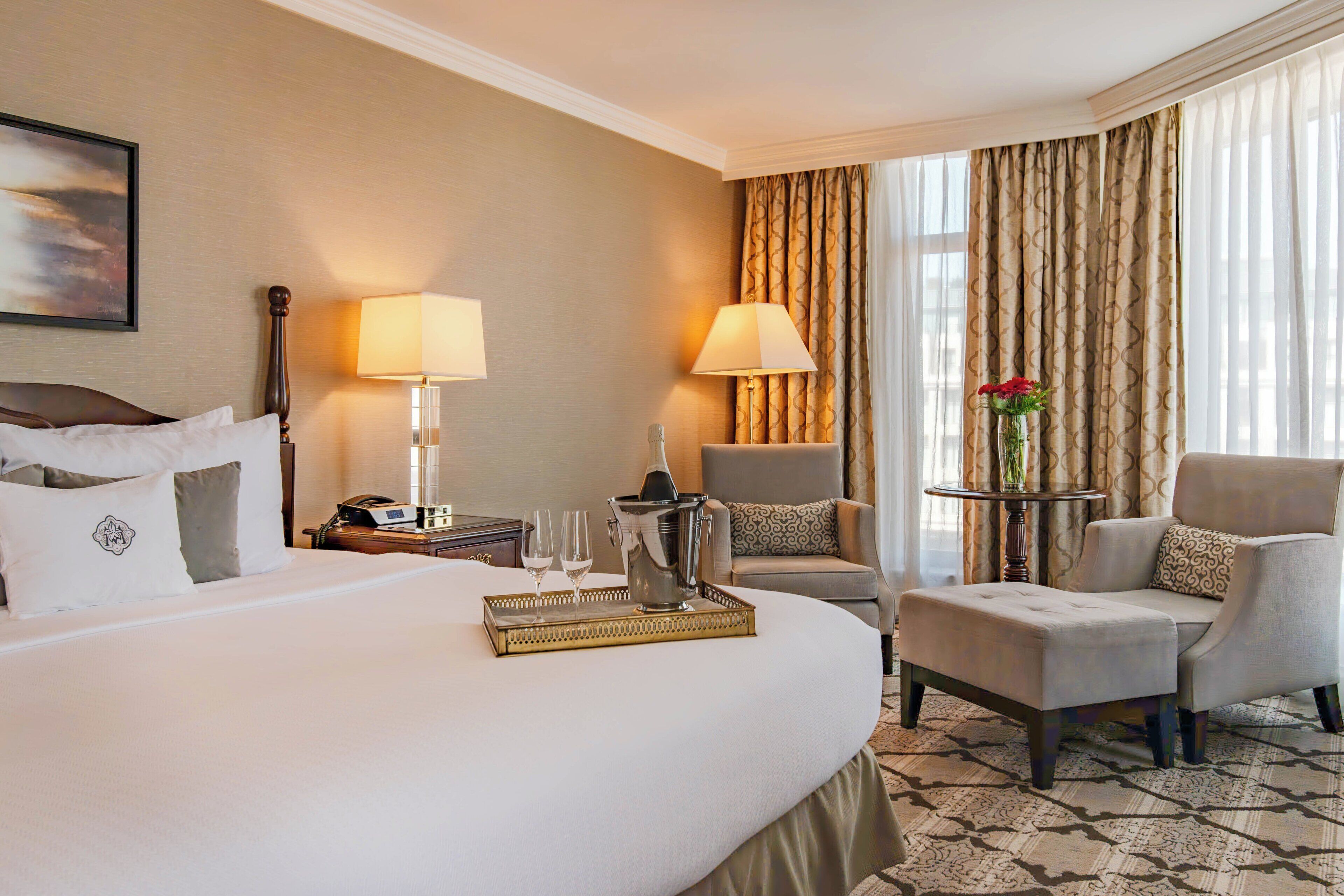 Premium bedding, minibar, in-room safe, desk