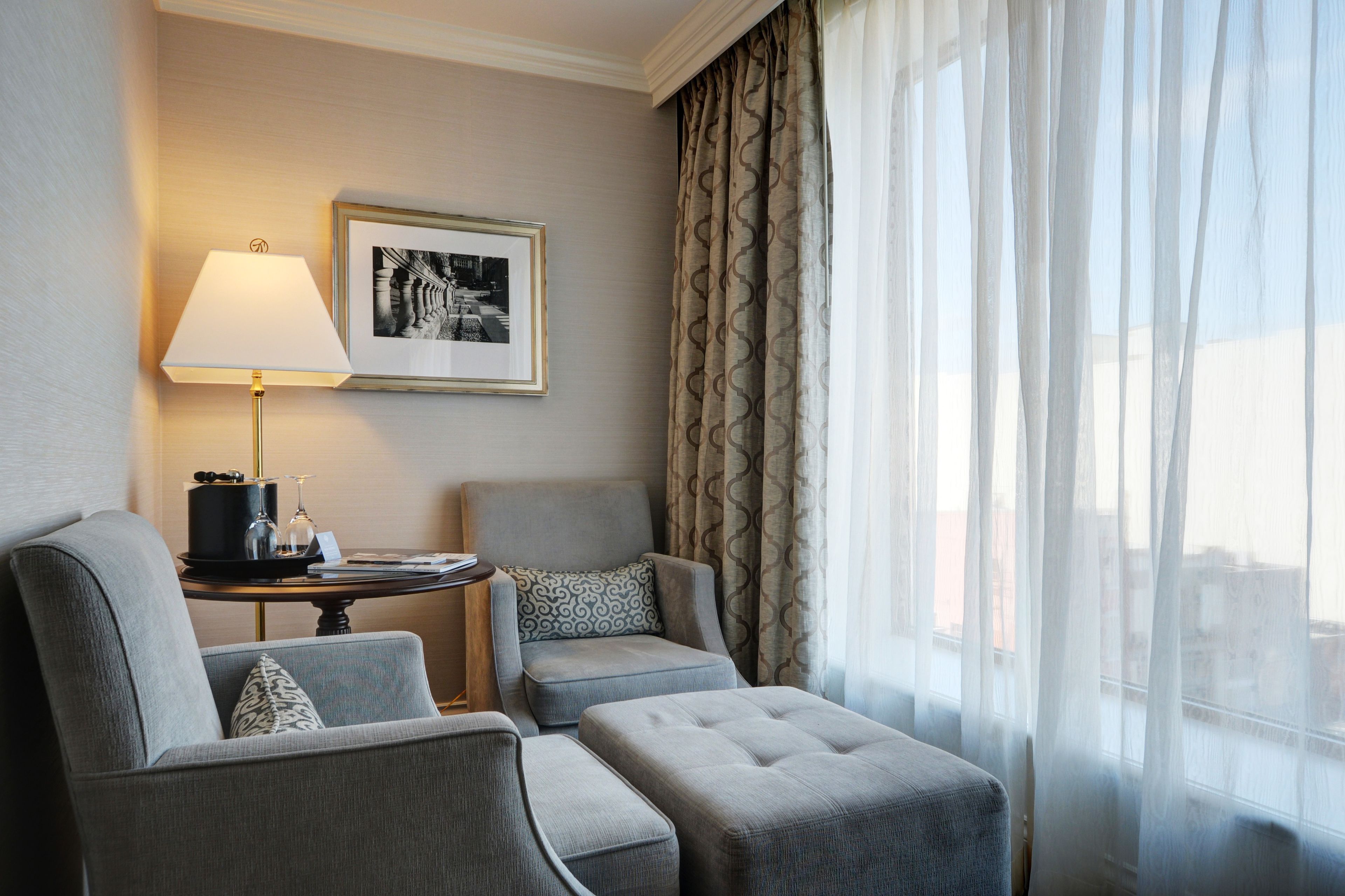 superior room, 1 queen bed | living area | 50-inch lcd tv with cable channels, tv, ipod dock