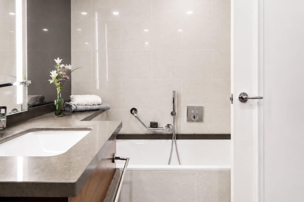 In-room safe, laptop workspace, blackout drapes, soundproofing