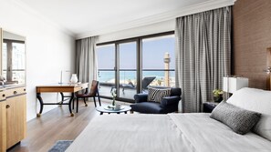 Classic Room, 1 King Bed, Terrace | Minibar, in-room safe, desk, laptop workspace - InterContinental David Tel Aviv by IHG (Tel Aviv)