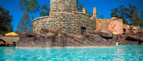 3 outdoor pools, pool cabanas (surcharge), pool umbrellas