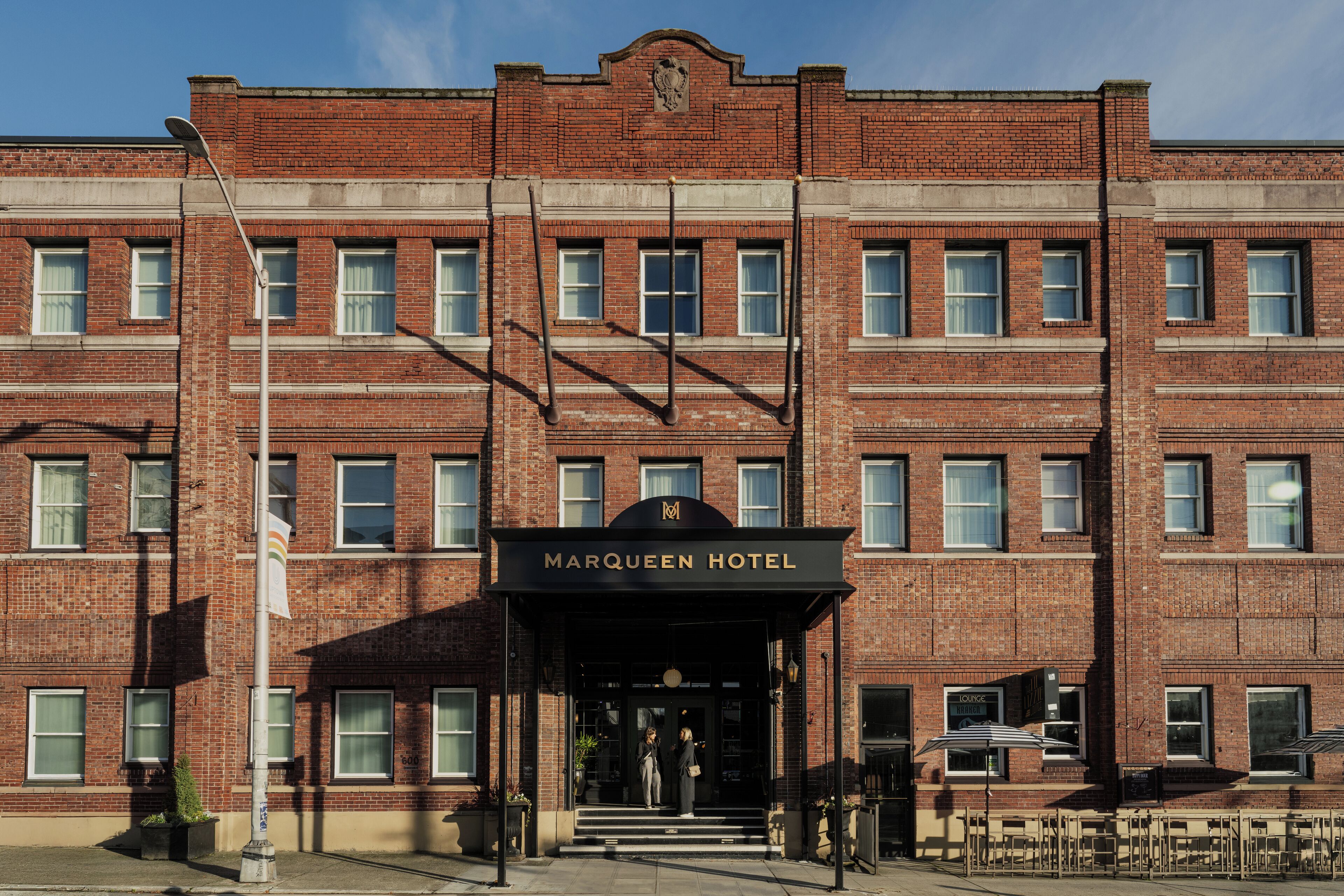 Fassade der Unterkunft