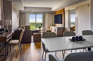 36-inch LCD TV with satellite channels, TV, Netflix