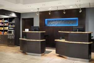 Mostrador para check-in y check-out