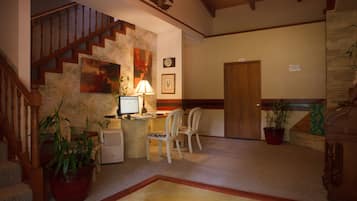 Interior entrance