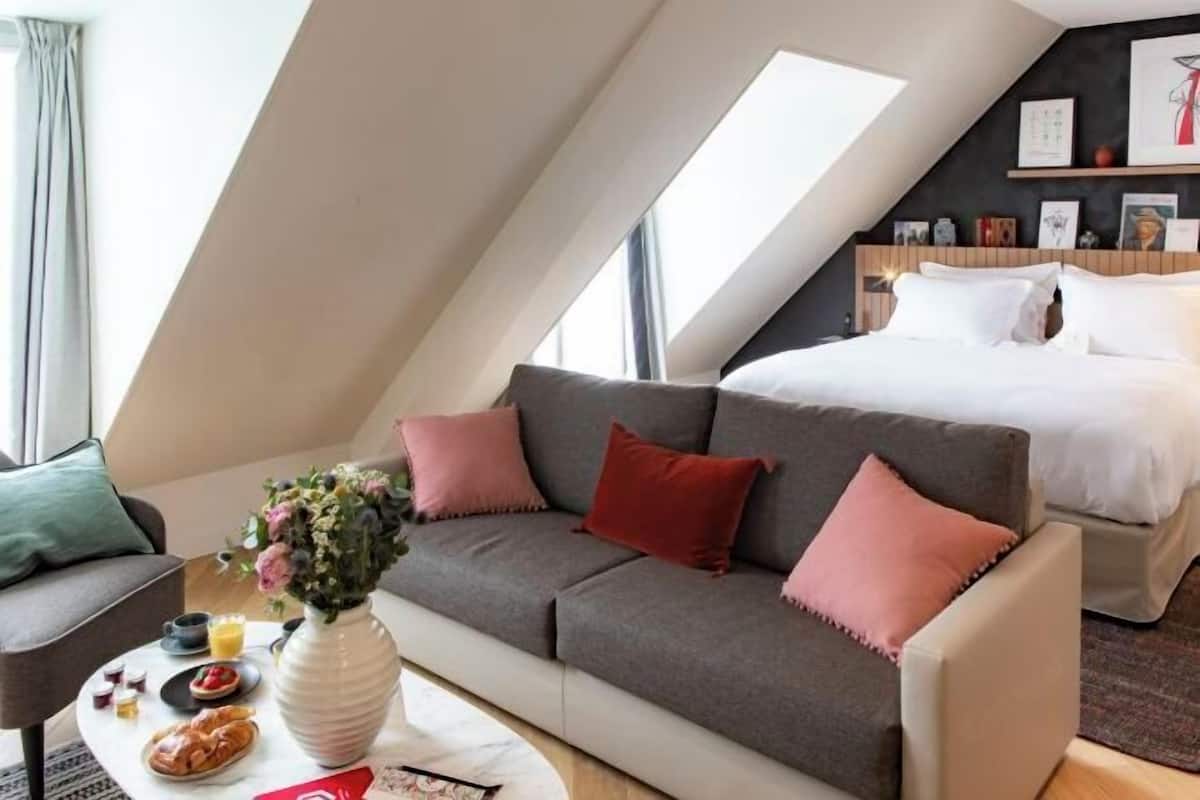 10 slaapkamers, luxe beddengoed, pillowtop-bedden, een minibar