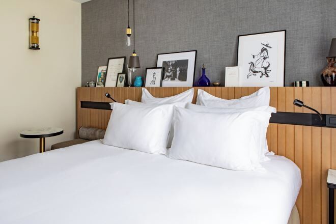 10 habitaciones y ropa de cama de alta calidad 