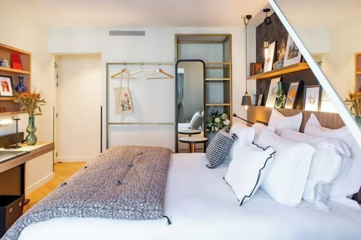 10 slaapkamers, luxe beddengoed, pillowtop-bedden, een minibar
