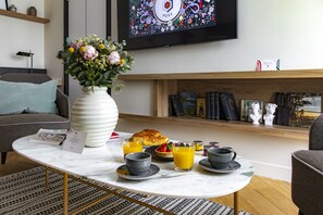 Suite Reine Mère | 10 makuuhuonetta, ylelliset vuodevaatteet, pillowtop-patjalliset sängyt