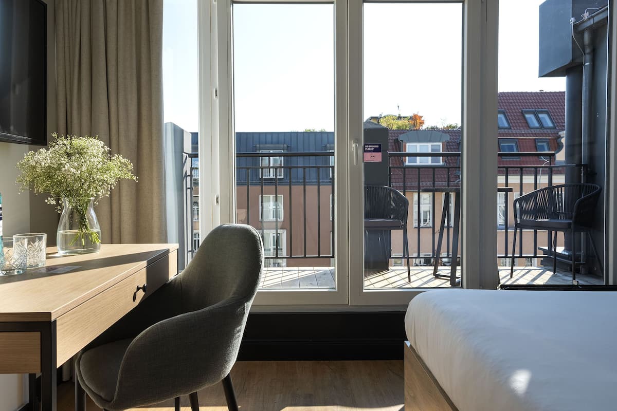 Medium Room with Balcony | 1 bedroom, premium bedding, down duvets, in-room safe