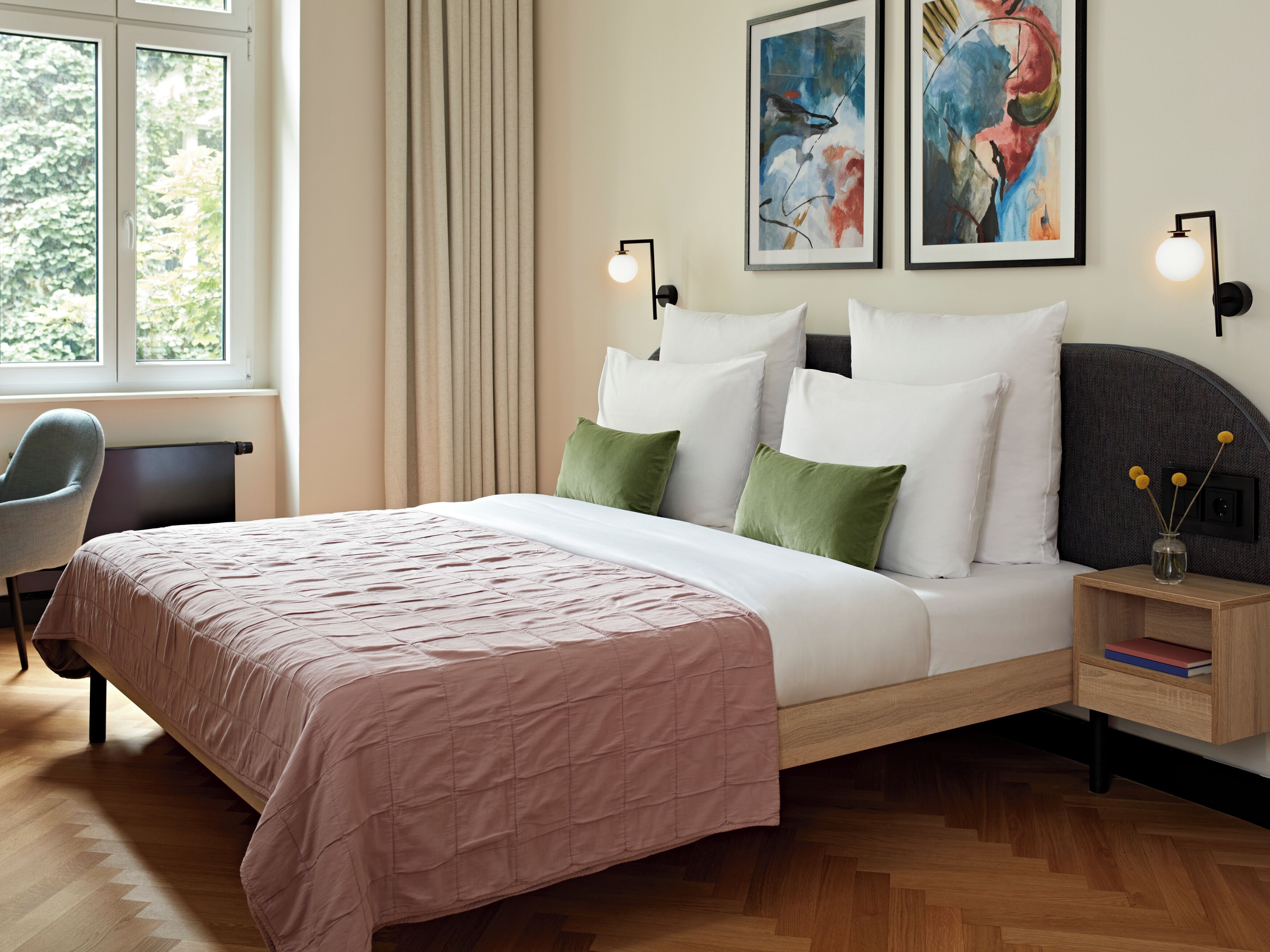 Literie de qualité supérieure, couette en duvet d'oie