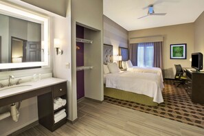 In-room safe, desk, iron/ironing board, free cribs/infant beds