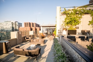 Terrasse sur le toit