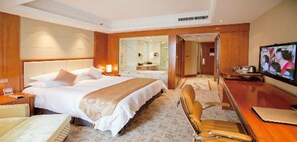 Minibar, in-room safe, desk, iron/ironing board - Wuxi Jin Jiang Hotel (Wuxi)