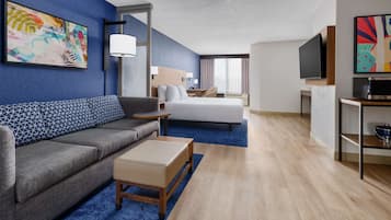 Premium bedding, down duvets, pillow-top beds, in-room safe
