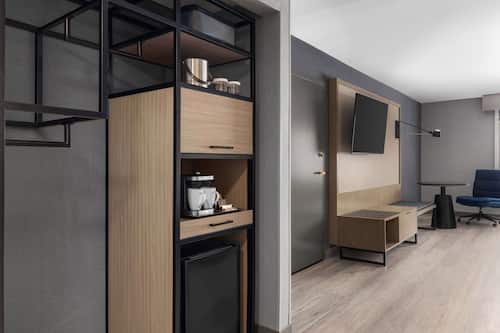 Premium bedding, pillow-top beds, in-room safe, desk