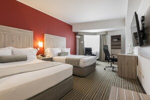 Ropa de cama de alta calidad y minibar 