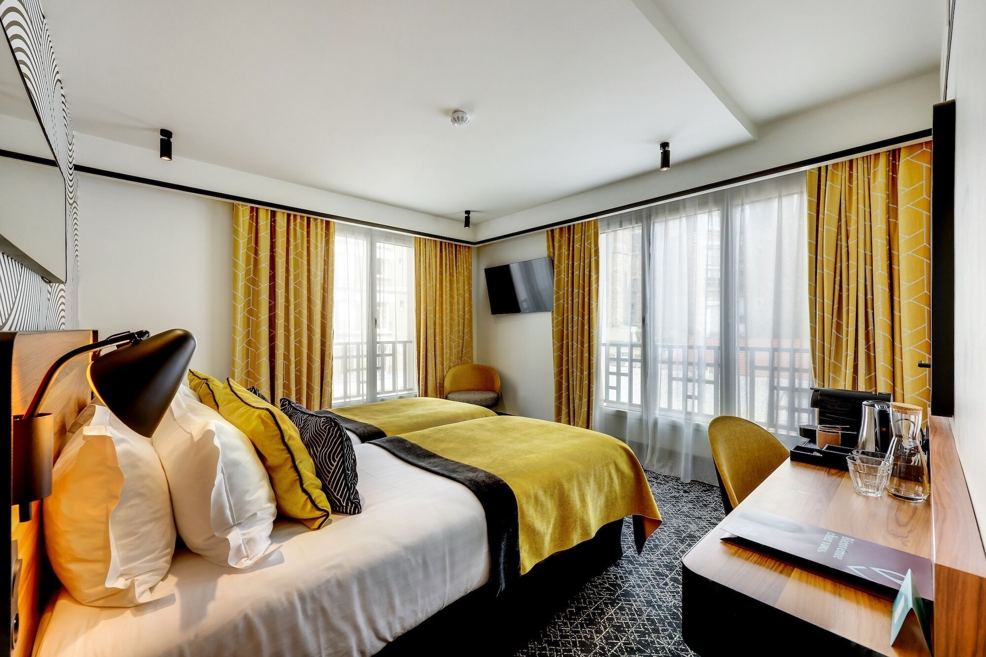 In-room safe, desk, blackout drapes, soundproofing