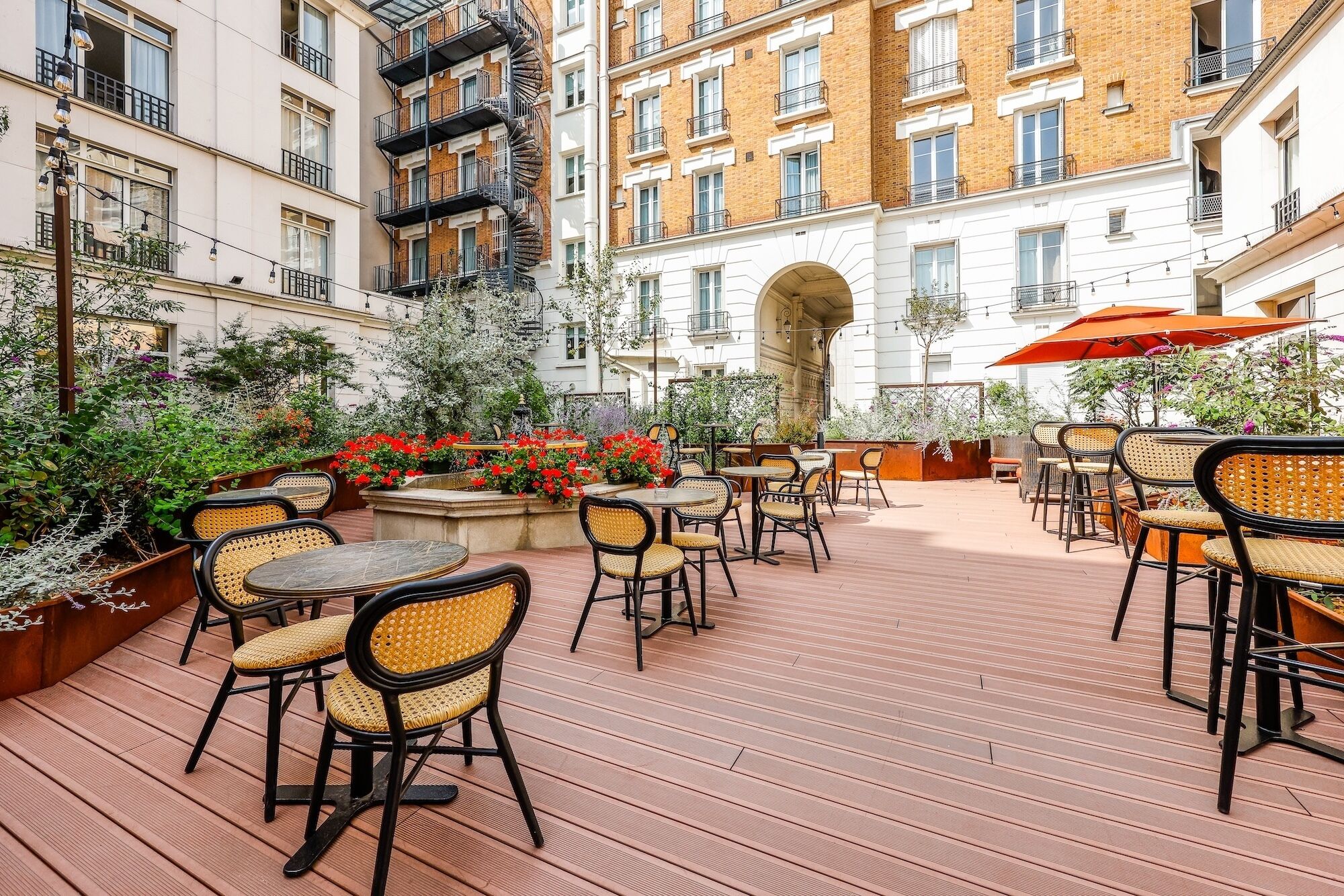 Restaurante al aire libre