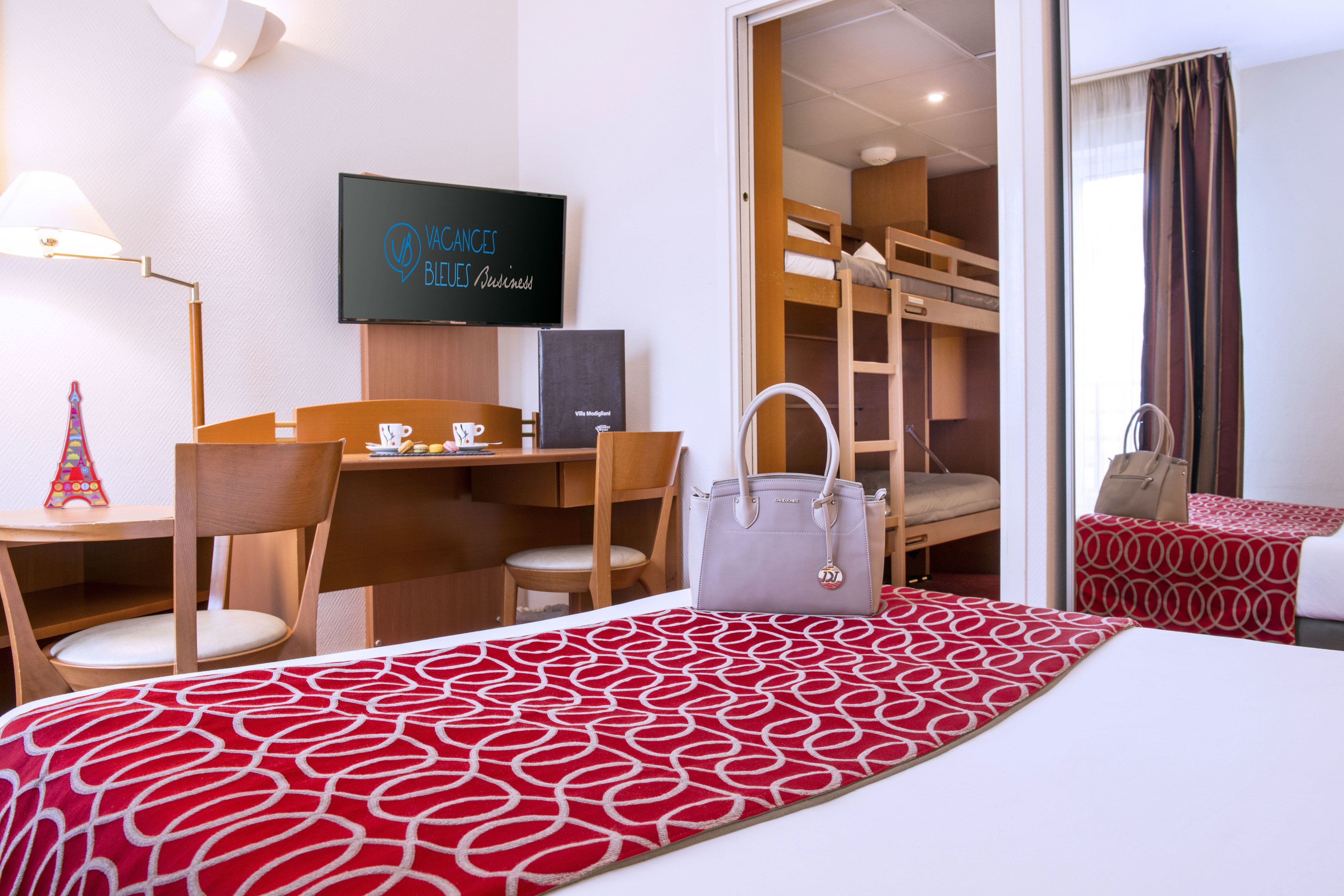 comfort quadruple room (bunk beds only for kids 6-11years) | 1 bedroom, in-room safe, desk, blackout curtains