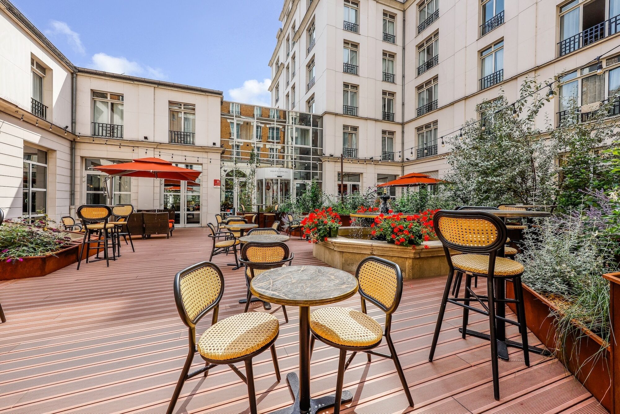 Restaurante al aire libre