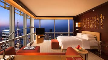 Grand Suite, 1 King Bed, City View | Premium bedding, down comforters, minibar, in-room safe