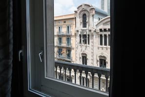 Vue sur la rue
