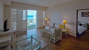 Ocean View Suite | Living room | TV