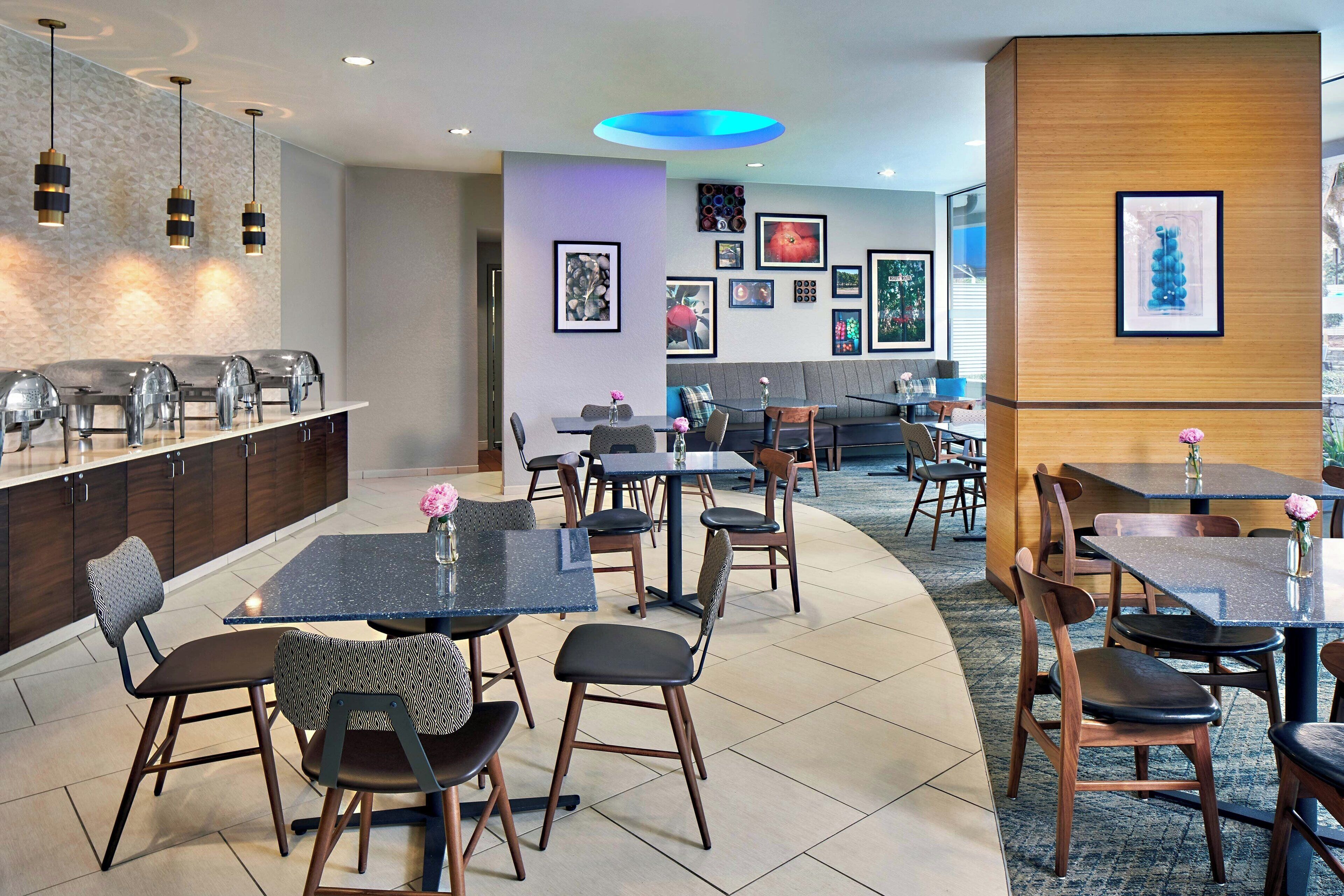 Daily cooked-to-order breakfast for a fee