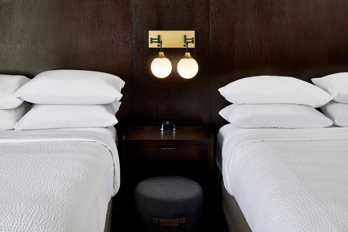 pillow-top beds, in-room safe, desk, laptop workspace