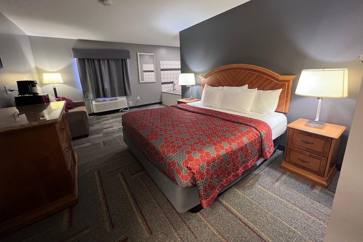 Deluxe-Zimmer, 1Ā King-Bett, Whirlpool