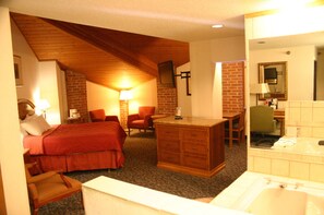 Executive-Suite, 1 King-Bett und Schlafsofa, Whirlpool