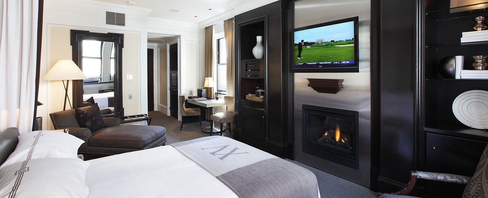 Draps italiens de Frette, literie de qualité, minibar, coffre-fort