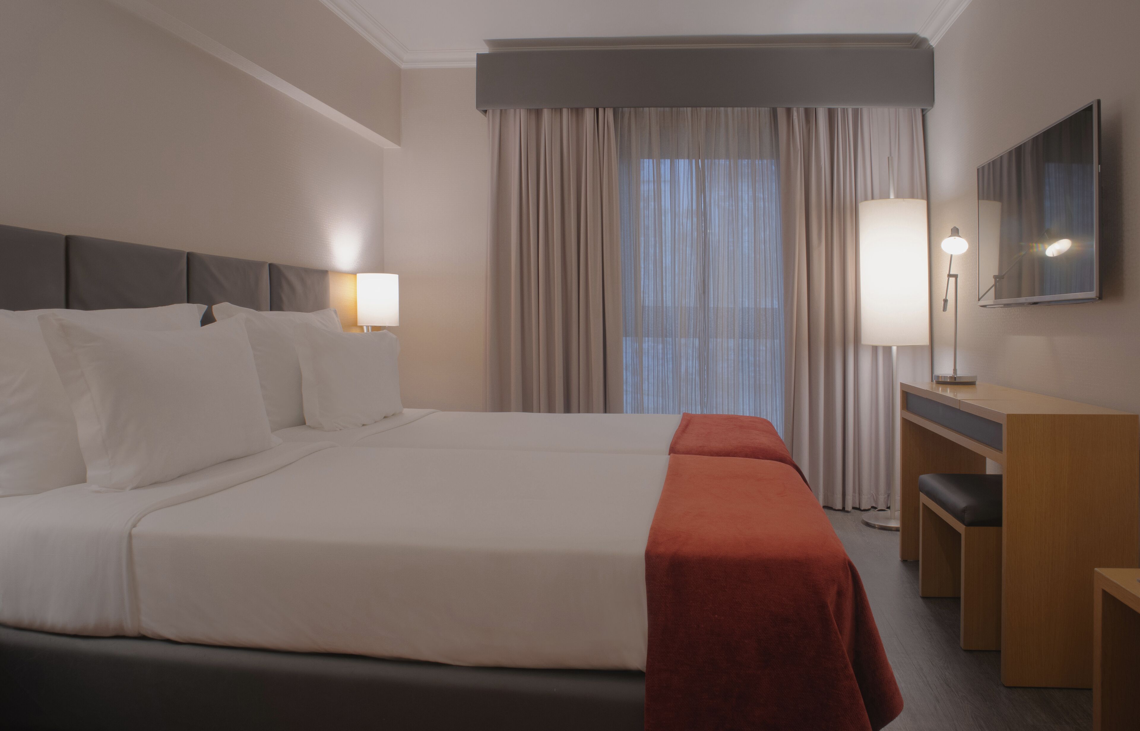 minibar, in-room safe, desk, blackout curtains