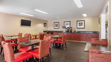 Free daily on-the-go breakfast