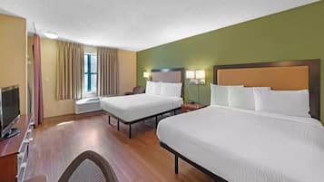 Suite, 2 Double Beds, Non Smoking | Desk, iron/ironing board, rollaway beds, free WiFi