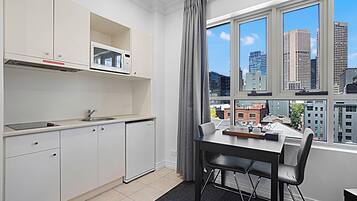 Opções para refeição no quarto