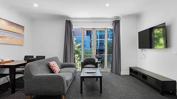 TV de tela plana 45 polegadas com canais a cabo, TV