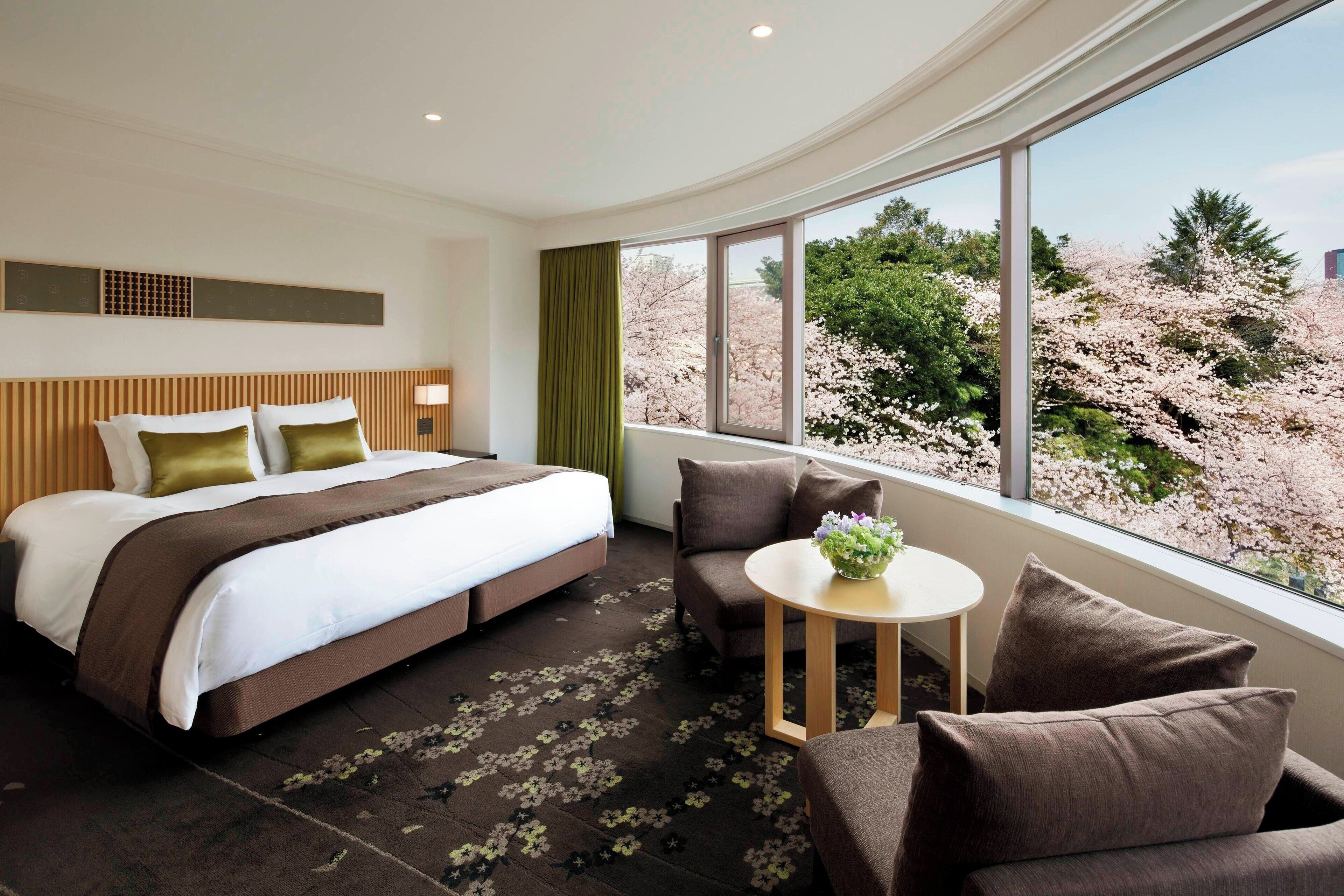 Down duvets, minibar, in-room safe, desk