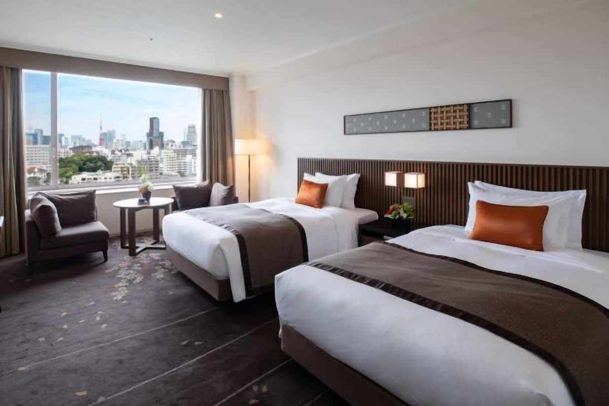 Down duvets, minibar, in-room safe, desk