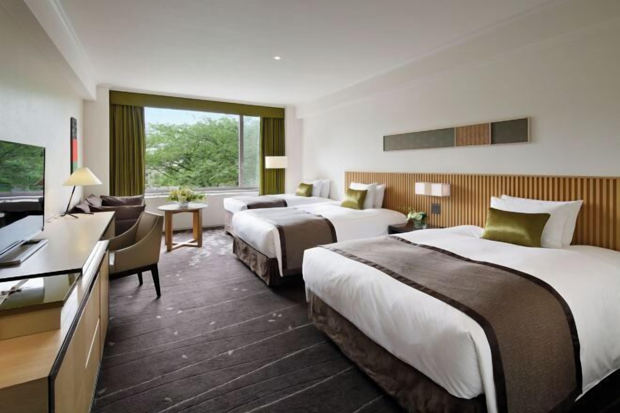Down duvets, minibar, in-room safe, desk