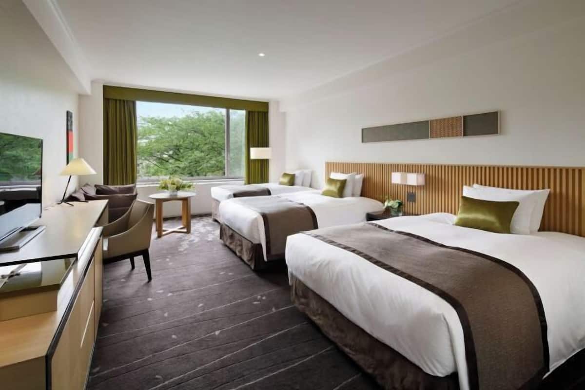 Down duvets, minibar, in-room safe, desk