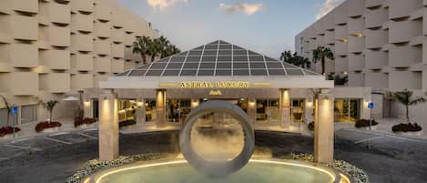 Façade de l’hébergement