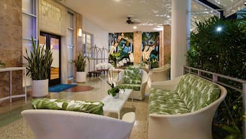 Lobby sitting area